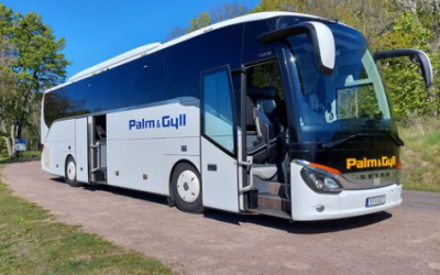 Bussbolaget Palm & Gyll väljer Klartext Bussbokning